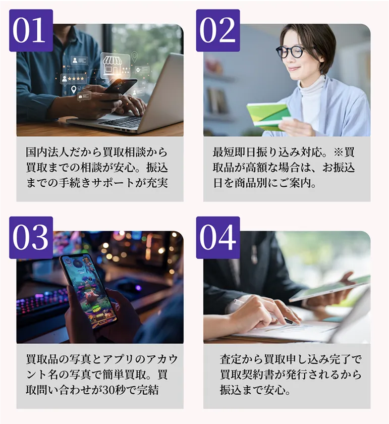 選ばれる４つの理由